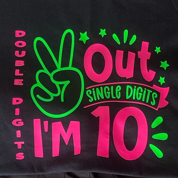 10th Birthday Tee - Picture 1 of 1